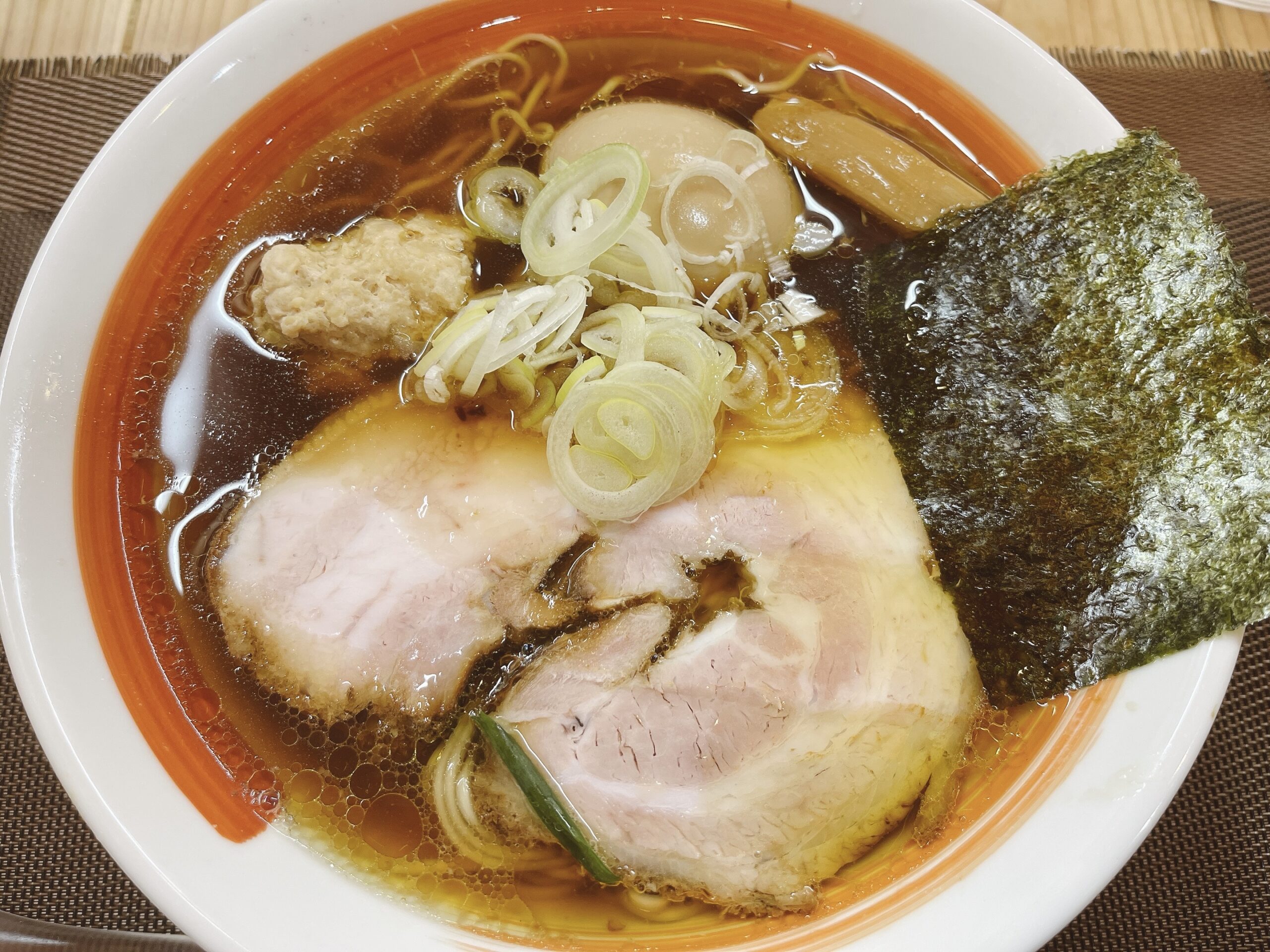 桃の家 こく旨味玉醤油らぁ麺