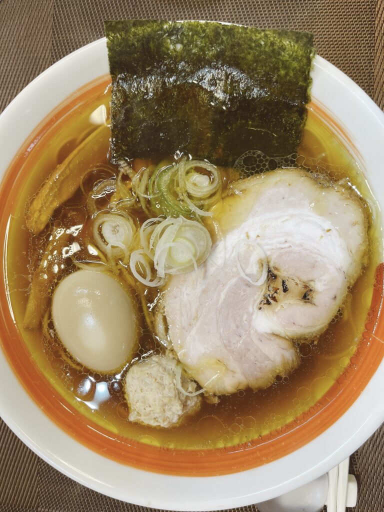 桃の家 こく旨味玉醤油らぁ麺