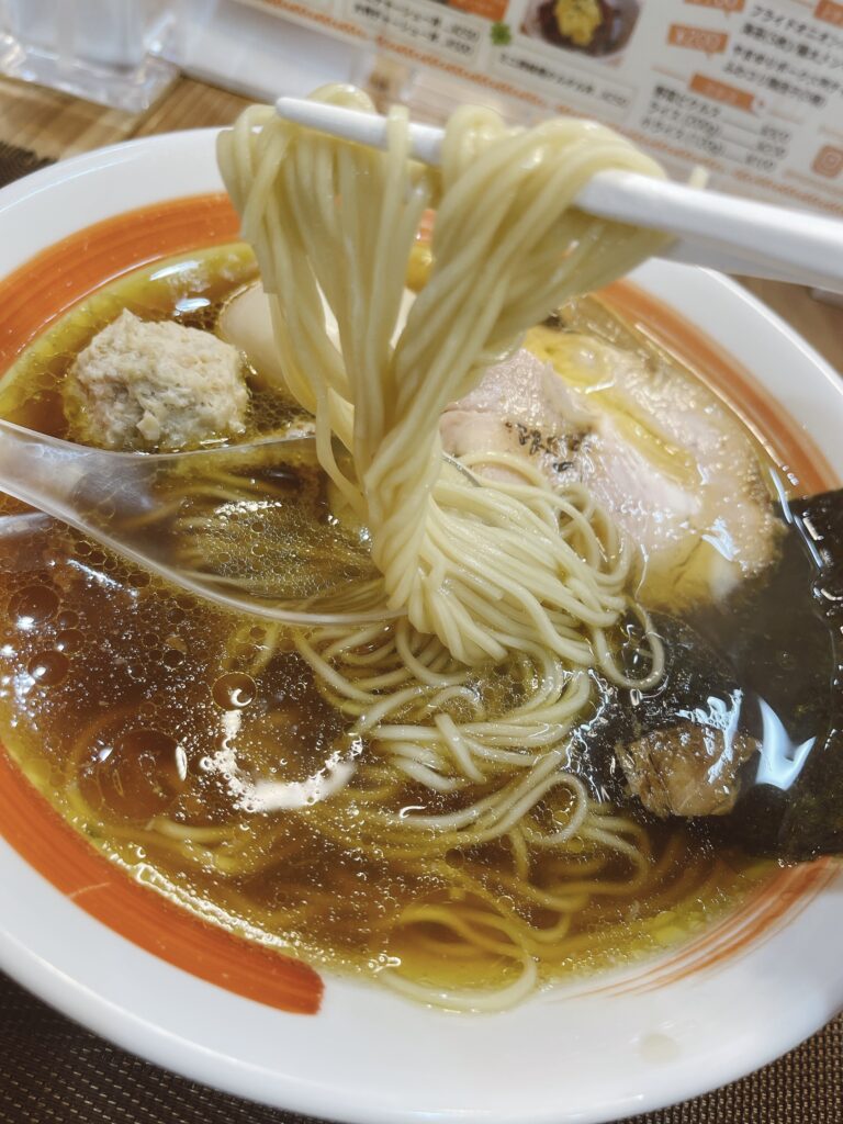 桃の家 こく旨味玉醤油らぁ麺