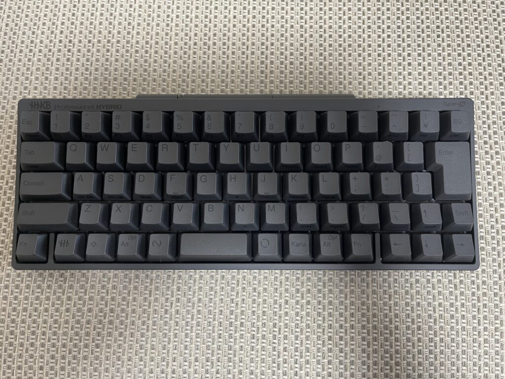 HHKB Professional HYBRID Type-S 日本語配列／墨